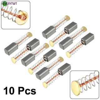 ⭐NEW ⭐Essential Carbon Brush Replacement Set for Electric Motor Repair 10pcs 10x5x5mm
