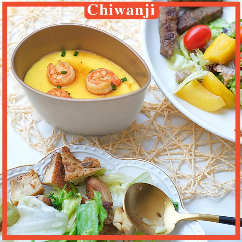 chiwanji-ชามซุป-เหล็กคาร์บอน-ไม่เหนียวติด-ทนความร้อน-ใช้ซ้ําได้-สําหรับอบขนมหวาน