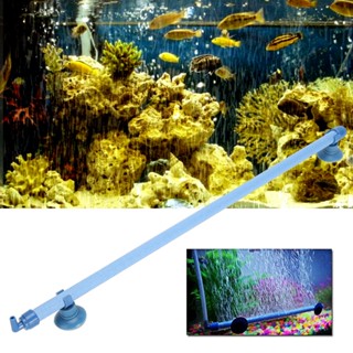 PP ตู้ปลา Air Bubble Aeration Tube ปั๊มออกซิเจน Wall Diffuser สำหรับ Aquarium อุปกรณ์เสริม