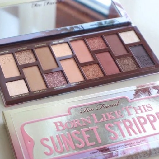 Too Faced Born This Way Sunset Stripped Eyeshadow Palette Shopee