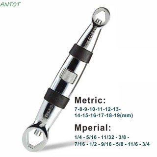 Antot ชุดเครื่องมือประแจ อเนกประสงค์ 7-19 มม. สําหรับซ่อมแซมรถยนต์
