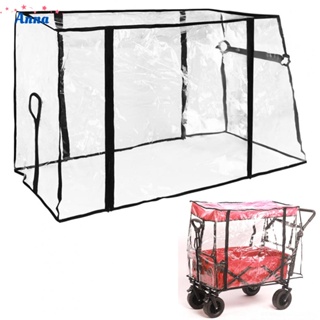 【Anna】Rain Cover Outdoor Campervan PVC Camping Stroller Folding Trolley Cart