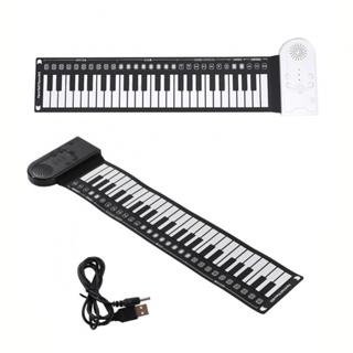 New Arrival~Roll Up Piano Piano Roll Up Soft Keyboard 49 Keys Electronic Organ Gifts