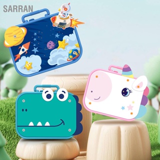  SARRAN 3D ไดโนเสาร์ปริศนาเจาะกล่องเครื่องมือการศึกษา DIY ปลั๊กเกมเจาะกล่องเครื่องมือสำหรับเด็กชาย
