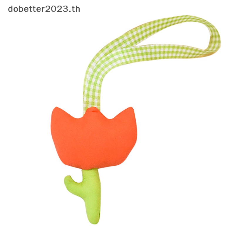 db-พวงกุญแจ-จี้รูปดอกทิวลิปน่ารัก-คละสี-สําหรับห้อยกระเป๋า