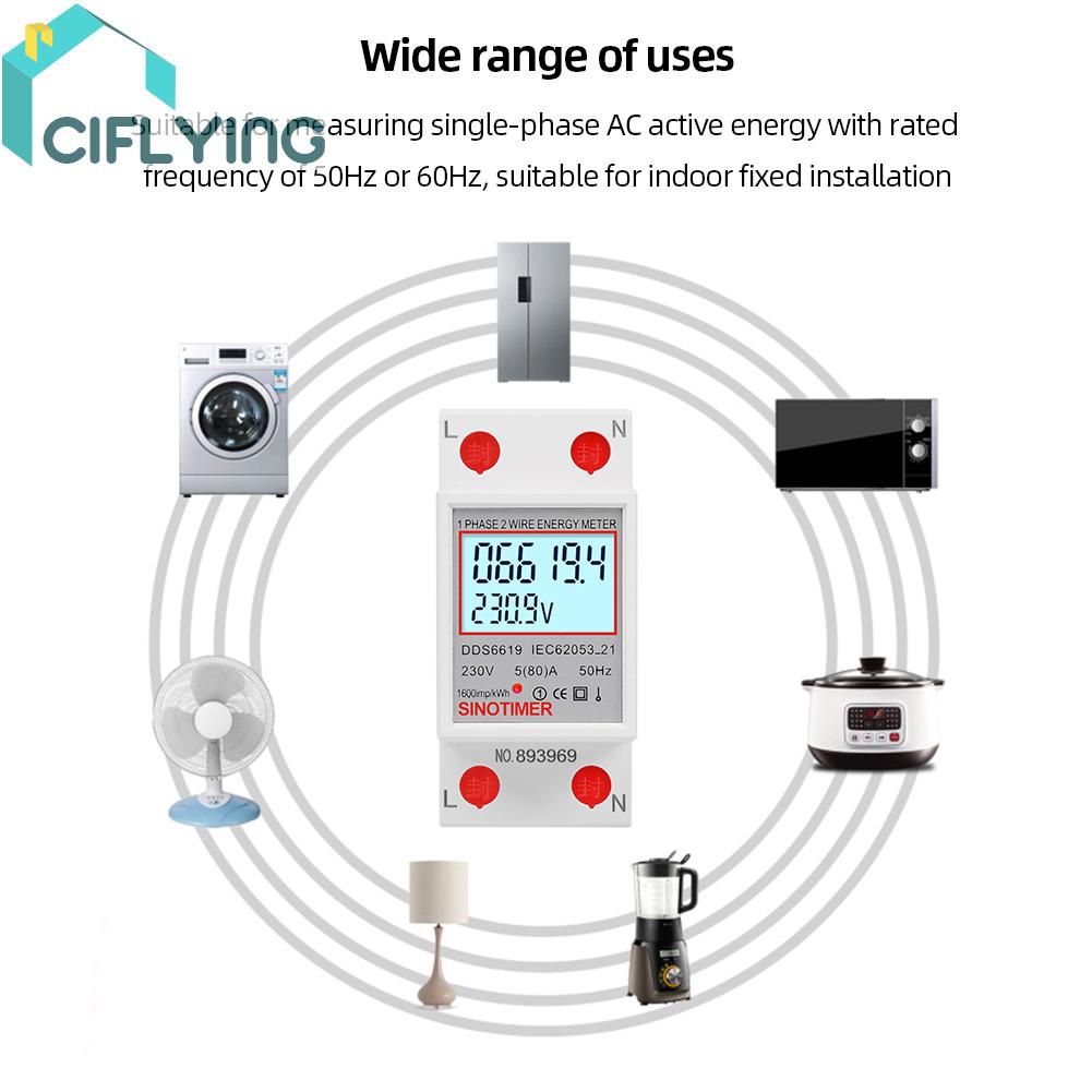 ciflys-th-เครื่องวัดพลังงานไฟฟ้าดิจิทัล-หน้าจอ-lcd-220v-230v-kwh-50-60hz