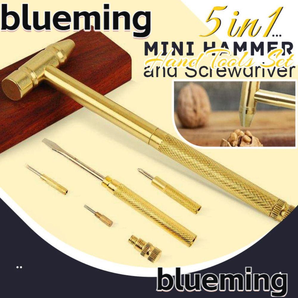 blueming2-ค้อนทองเหลือง-ทรงกลม-อเนกประสงค์-5-in-1-สําหรับครัวเรือน