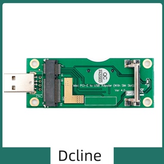 [Dcline.th] อะแดปเตอร์ Mini PCI-E เป็น USB พร้อมซิมการ์ด 8Pin สําหรับโมดูล WWAN LTE