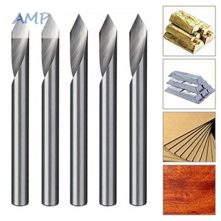 ⚡NEW 9⚡Milling Cutter 5pcs Accessories Bottom CNC Engraving Flat Router Spiral