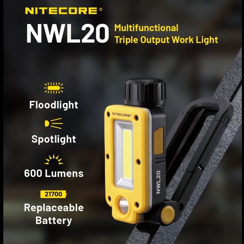 nitecore-nwl20-ไฟทํางาน-แบบชาร์จไฟได้-600-ลูเมน-รวมแบตเตอรี่-21700