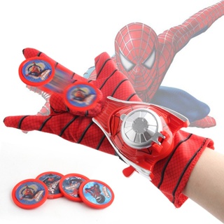 ถุงมือคอสเพลย์ Spiderman Spiderman ของเล่นสําหรับเด็ก