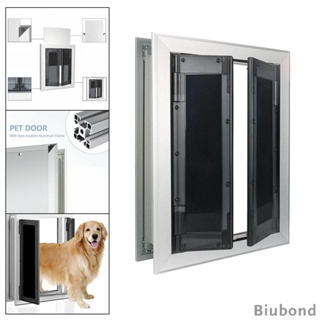 [Biubond] ประตูสุนัข หรูหรา ล็อกได้ ประหยัดพลังงาน สําหรับด้านนอก ในร่ม กลางแจ้ง