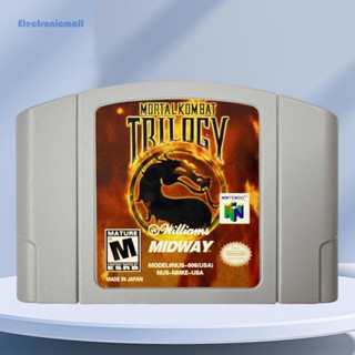 [ElectronicMall01.th] การ์ดเกมมาริโอ้ ไตรภาค Mortal Kombat RPG สําหรับ Nintendo N64