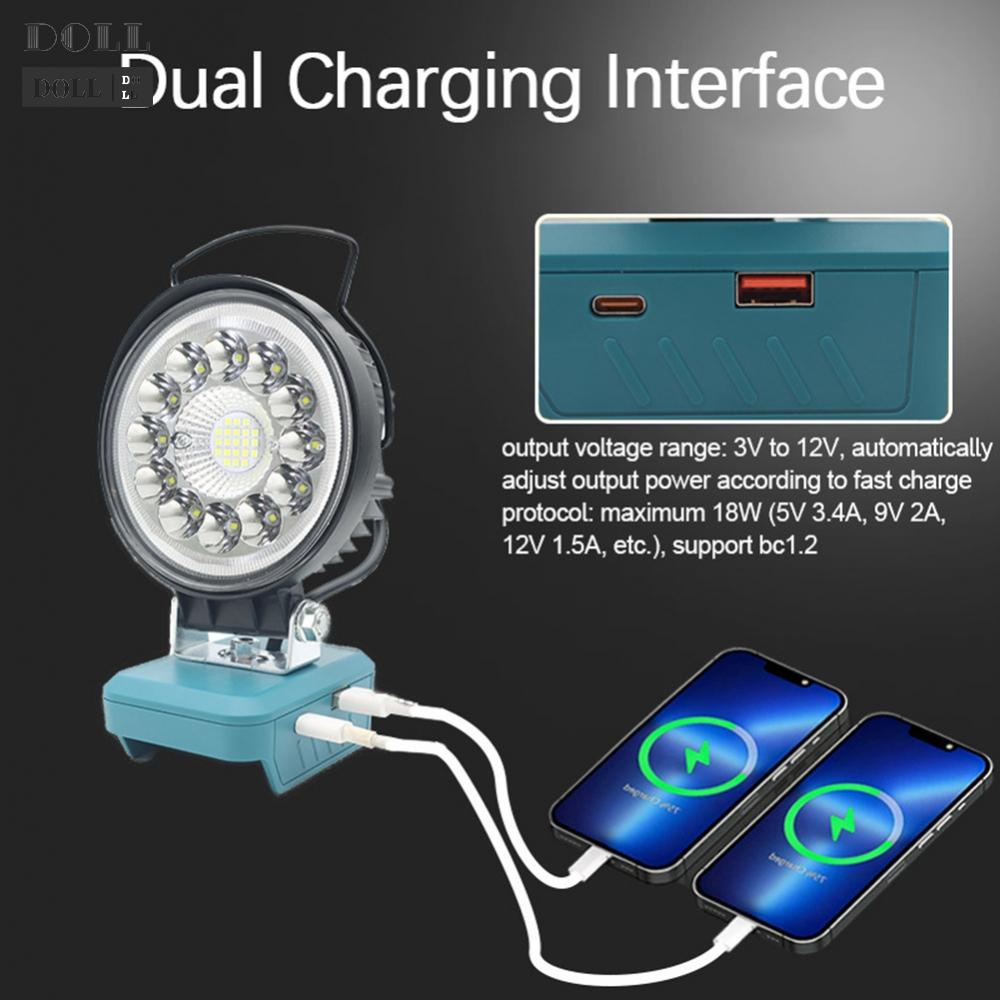 new-for-mt-compatible-led-work-light-fast-charging-sturdy-abs-base-dual-version-blue