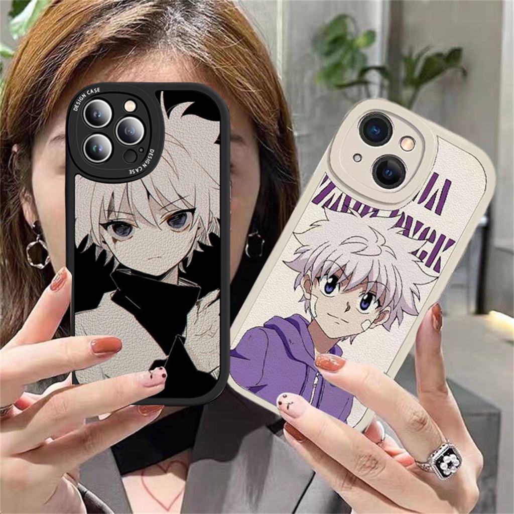 เคสโทรศัพท์มือถือหนัง-pu-ลายการ์ตูนอนิเมะ-hunter-hunter-killua-สําหรับ-oppo-a16-a16s-a16k-a17-a17k-a5s-a3s-a12e-a12-a15-a15s-a35-f11-a53-a31-a9-a5-2020-a52-a92-a72-a76-a36-a96-a11s