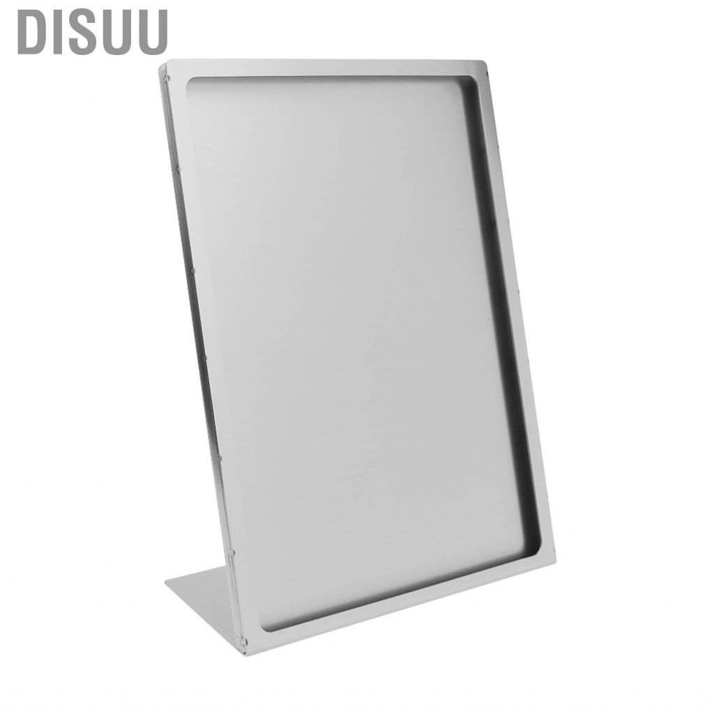 disuu-vertical-sign-holder-tabletop-menu-display-stand-stainless-steel-for-hotel-restaurant-desktop