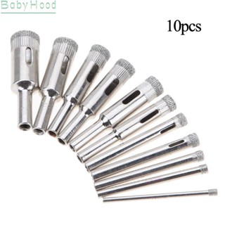 【Big Discounts】Diamond Tool Hole For Glass Ceramic Marble Granite 10pcs 3mm-18mm Drill bits#BBHOOD
