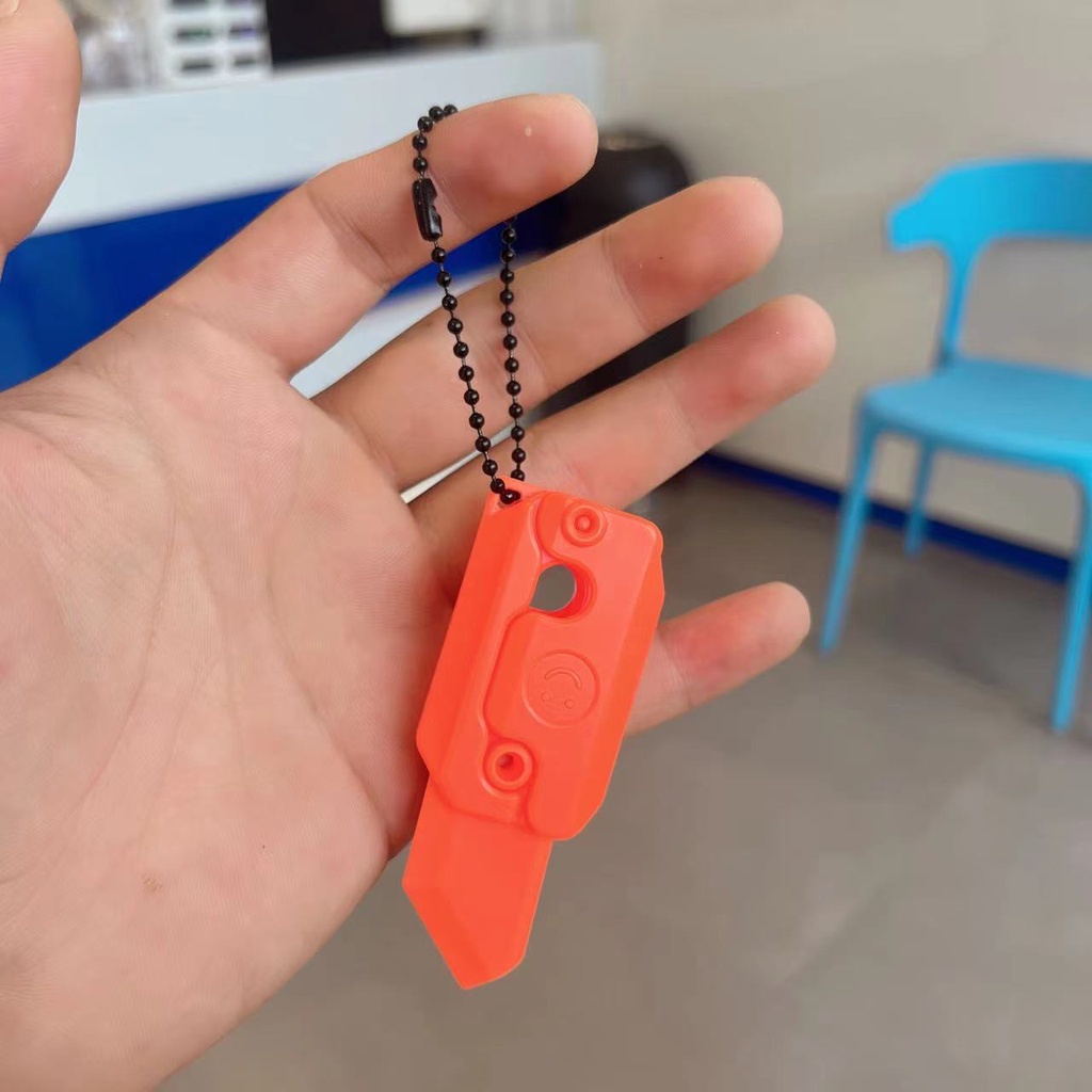 พวงกุญแจมีดหัวไชเท้า-3-มิติ-ขนาดเล็ก-ของเล่นบีบคลายเครียด