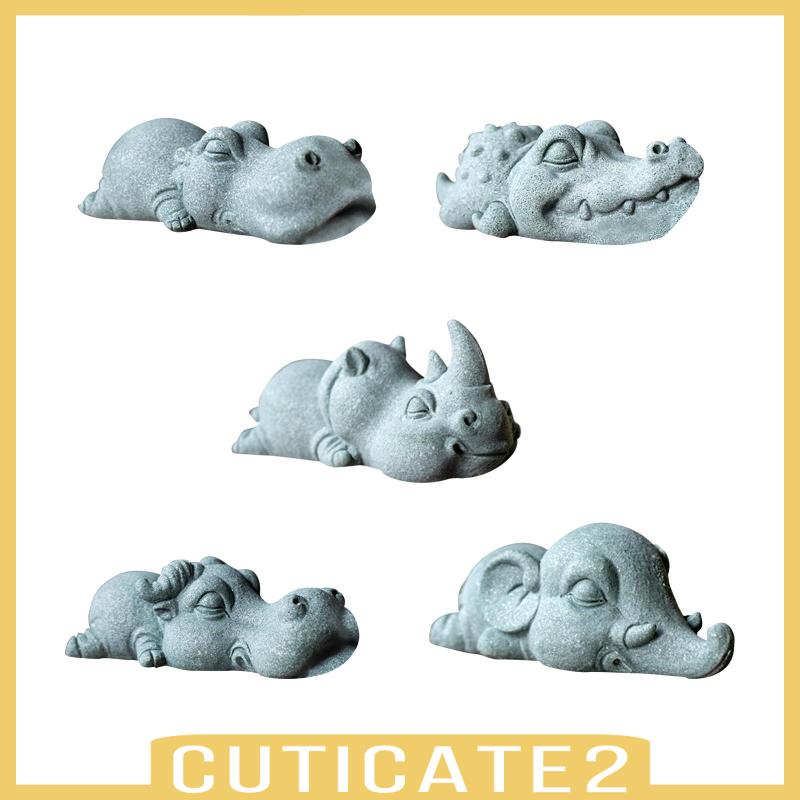 cuticate2-รูปปั้นสัตว์หินน่ารัก-ขนาดเล็ก-สําหรับคนรักชา