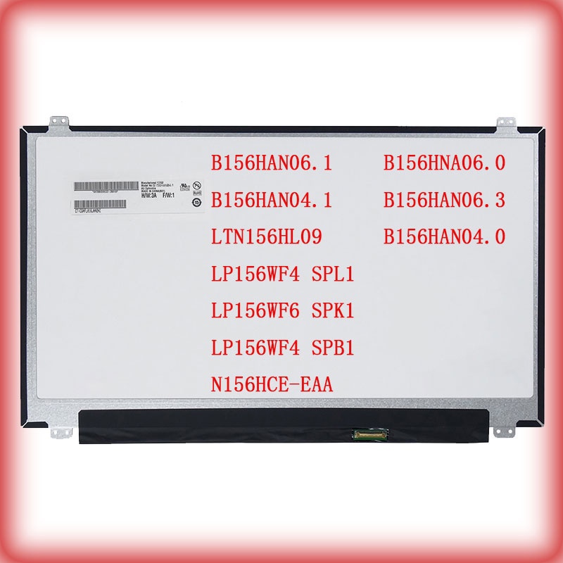 Écran LCD 15.6" FHD 30 Broches B156HAN06.1 - Mat, Pour Acer, Neuf (remplacement)