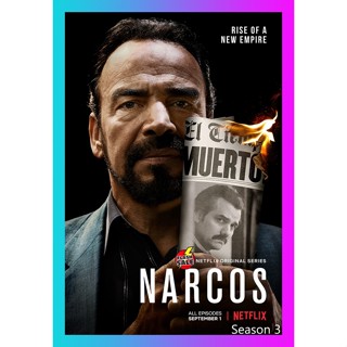 HIT MOVIE DVD ดีวีดี (ภาพ HDR) Narcos Mexico Season 3 (2021) นาร์โคส เม็กซิโก ปี 3 (10 ตอน) (เสียง อังกฤษ | ซับ ไทย/อังก