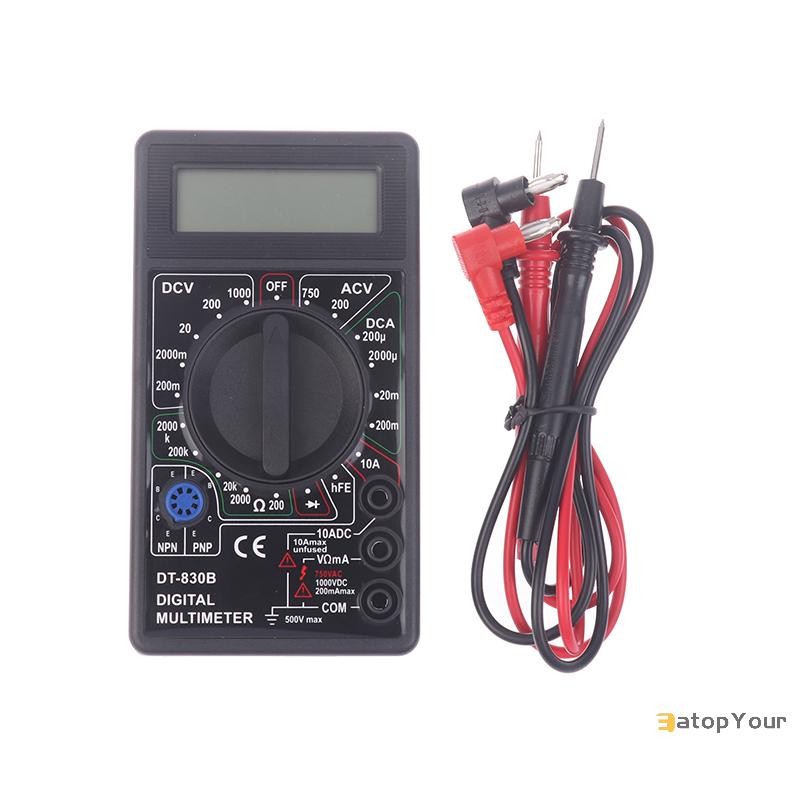 Eatopyour] LCD Auto Range Digital Voltmeter Multimeter Ohmmeter Volt ...