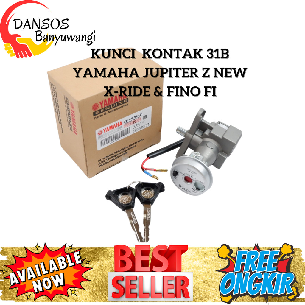 31b Yamaha Jupiter Z ใหม่ กุญแจจุดระเบิดรถจักรยานยนต์ X-Ride Key Fino ...