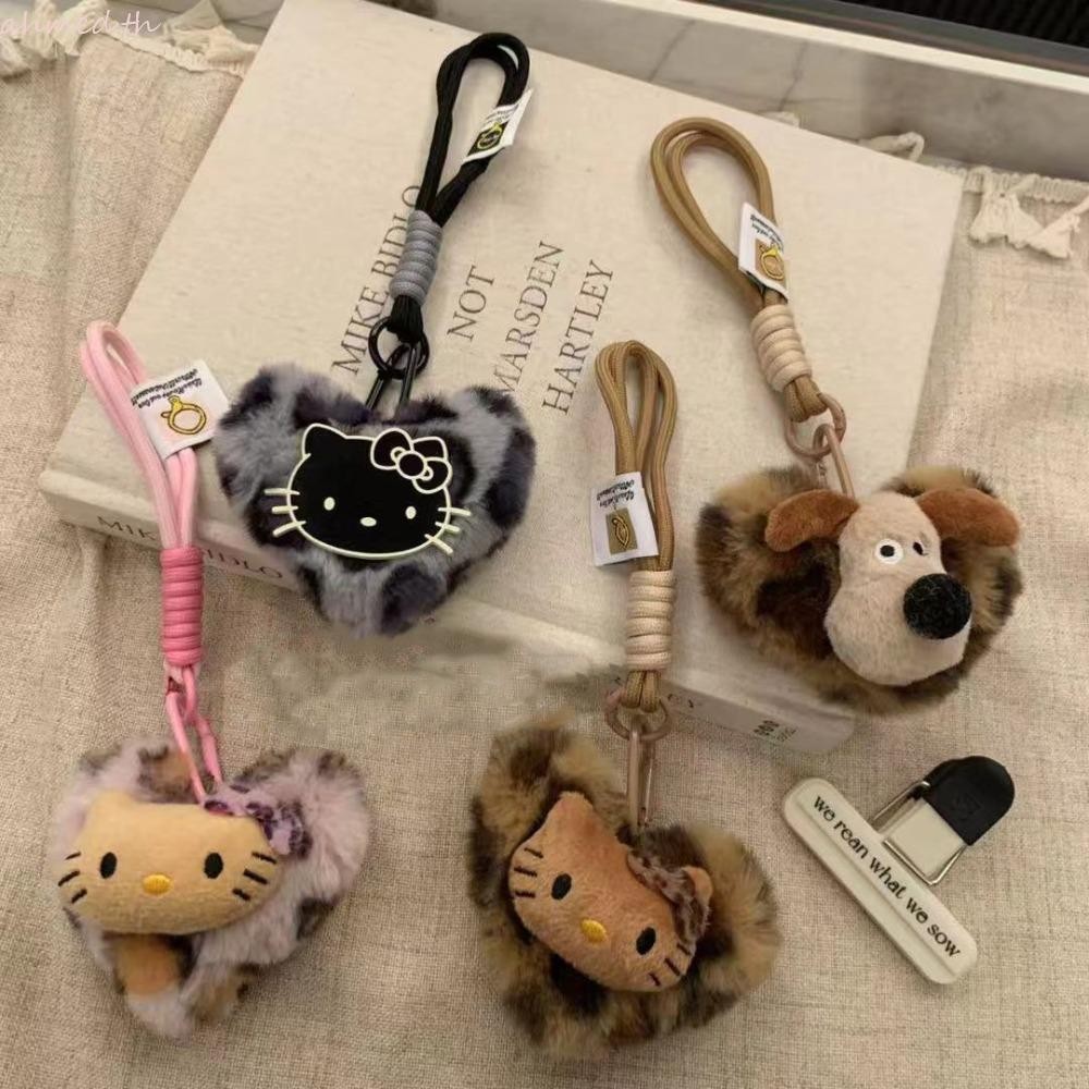 Ahmed Labubu ตุ๊กตาจี้, Kitty ไม้แบดมินตัน Kt Cat พวงกุญแจตุ๊กตา ...