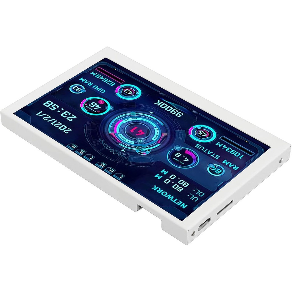 5 นิ้ว USB Mini หน้าจอ, AIDA64 PC CPU GPU Data Monitor, คอมพิวเตอร์แสดง ...