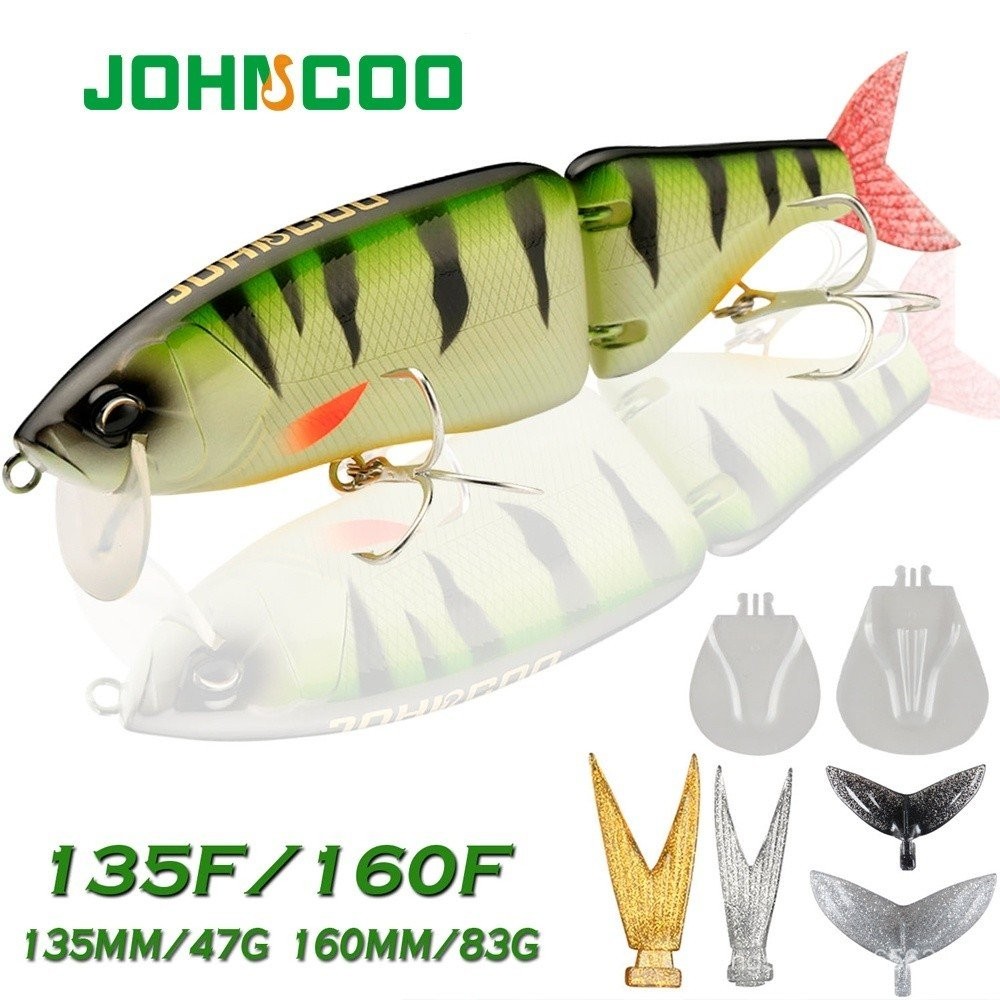 Swimbait Big Fishing Lure เหยื่อ Hard ประดิษฐ์135มม. 160มม. Jointed ...