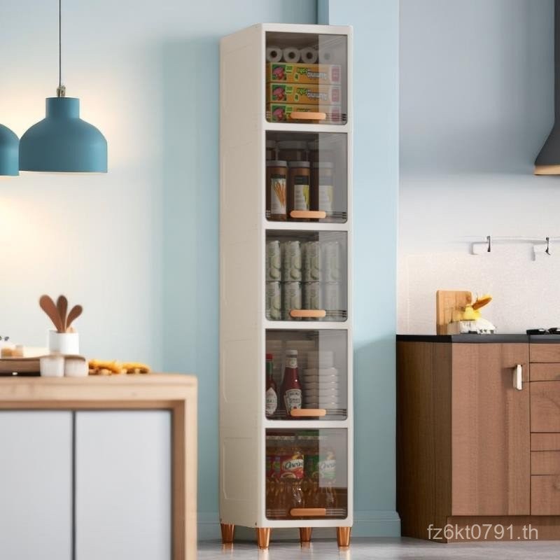 25 ตู้เก็บของในครัว 30 ด้านตู้เย็นตะเข็บในครัวเรือน/35c Gap Gap Rack ...