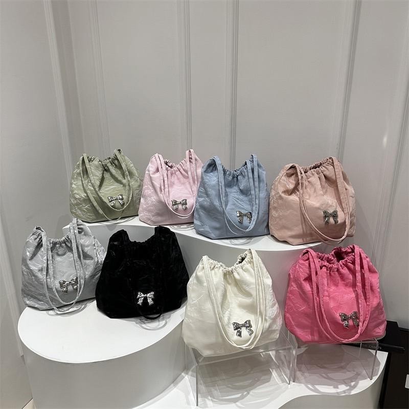 กระเป๋าขนมจีบสไตล์ใหม่ สีพาสเทล สะพายข้างกระเป๋าสะพายไหล่ผู้หญิงมาใหม่ ...