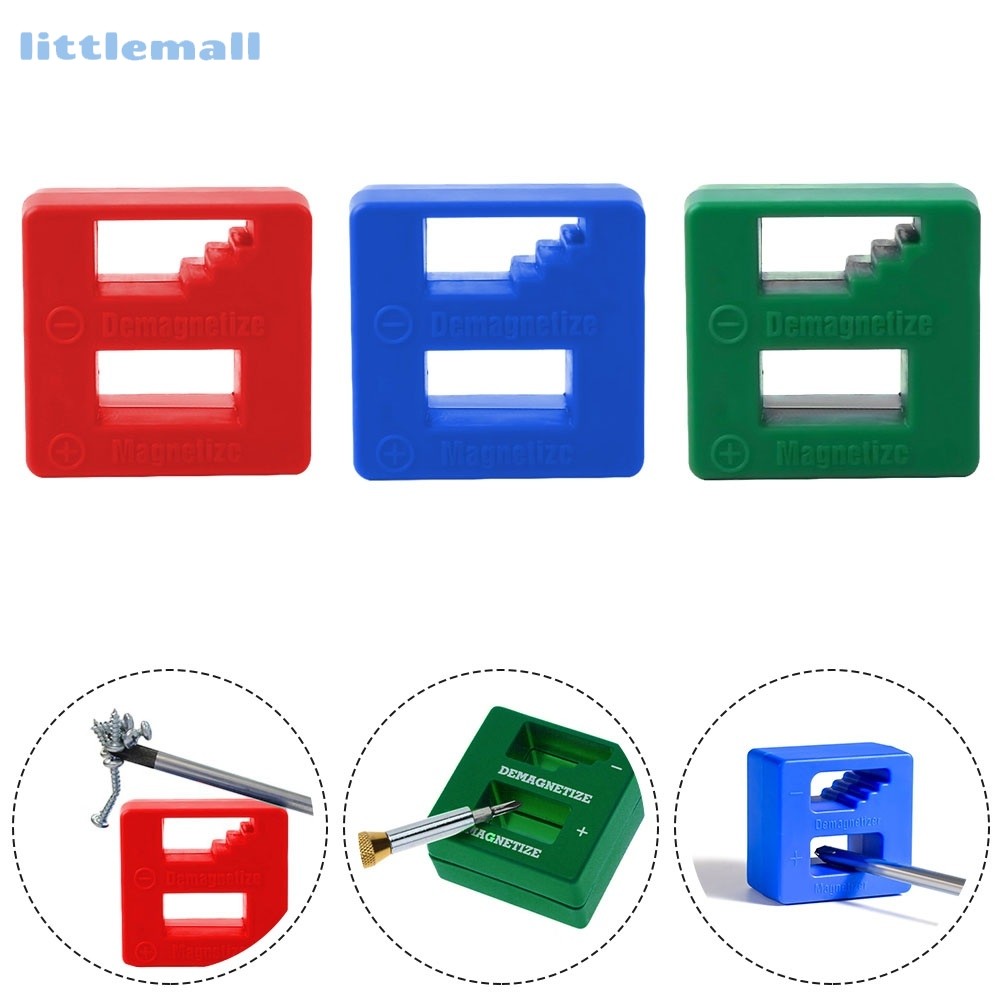 3pcs 2 In 1 ไขควง Magnetizer Degaussing Demagnetizer เปลี่ยน Magnetism ...