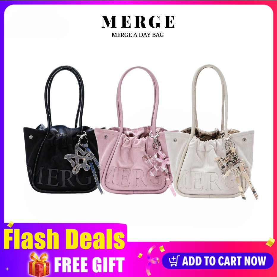 Merge A Day Bag Mini/กระเป๋า official กระเป๋าถือ สะพายข้าง | Shopee ...