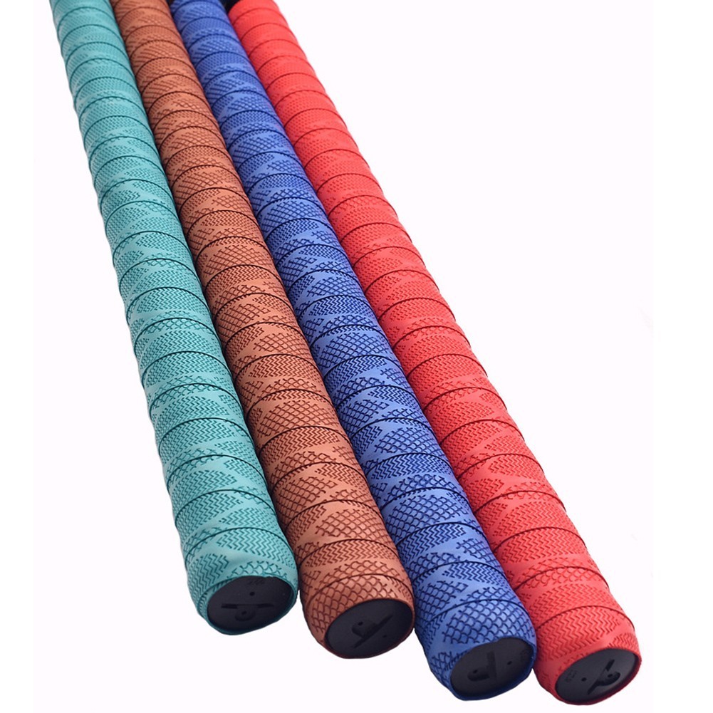 【WIK】2m Anti-skid Fshing Rod Grip Strap เทนนิสไม้แบดมินตันจักรยาน Grip ...