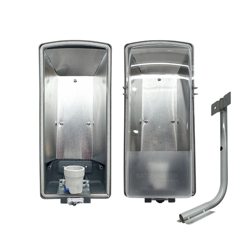 SENTOSHI โคมไฟถนน ขั้วเกลียว E-27 สะท้อนแสง พร้อมขายึดผนัง | Shopee ...