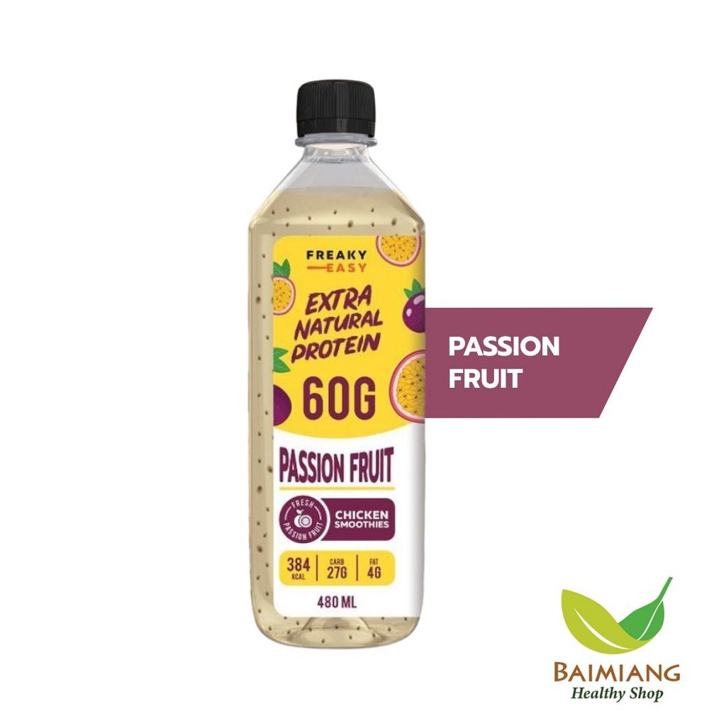 (Pre-Order 7-14 วัน) Freaky Easy อกไก่ปั่น รสเสาวรส ขนาด 480 ml. (03865 ...