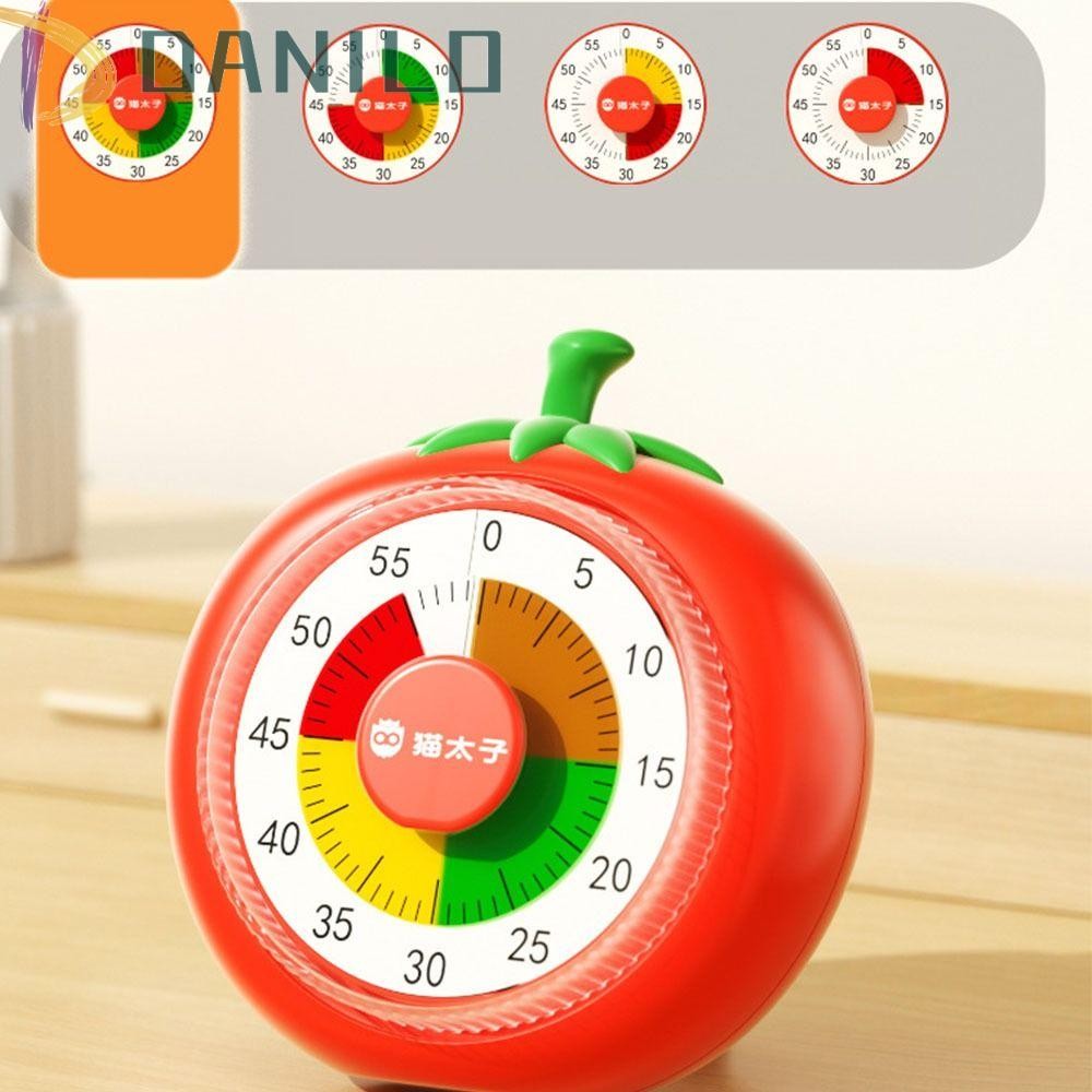 Danilo Tomato Mechanical Timer, Silent Stopwatch นาฬิกาปลุก Visual ...