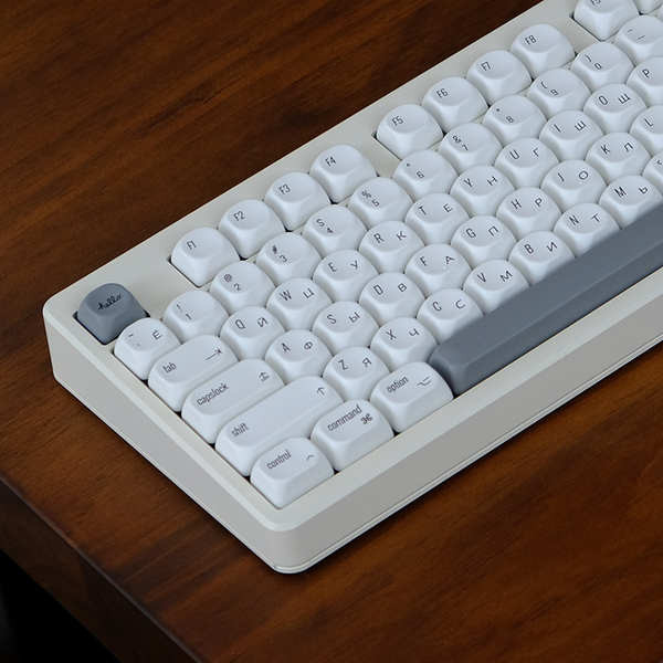 keycap ใส sa keycap work egg keycaps K KBDiy MAC Apple Style Retro ...
