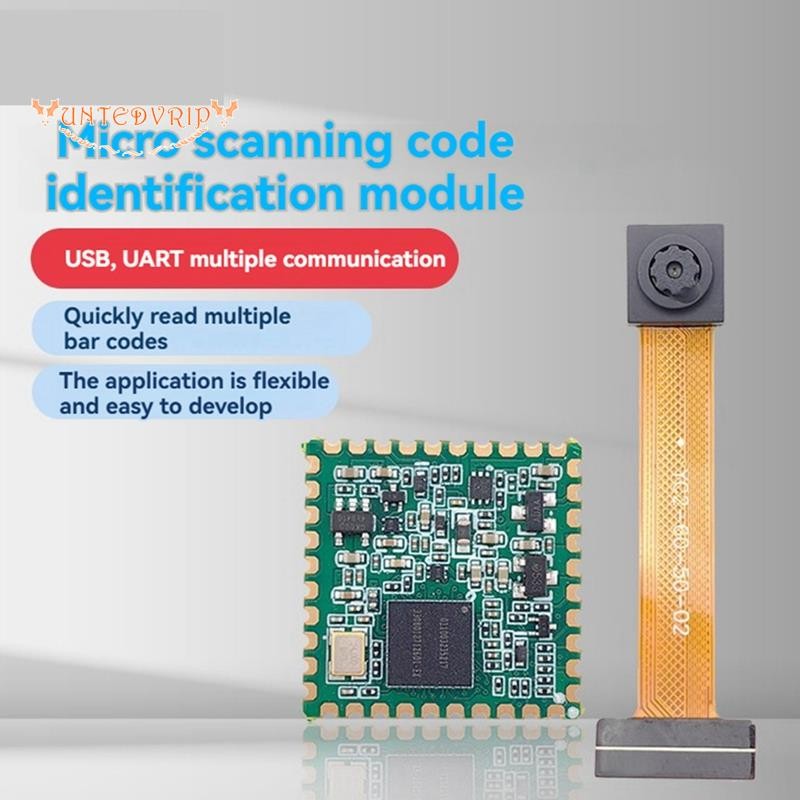 GM901A Micro Barcode Scanner โมดูล 1D 2D บาร์รหัส Reader USB UART อินเท ...