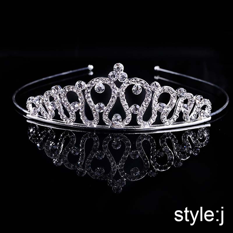 เจ้าหญิงคริสตัล Tiaras และมงกุฎสำหรับเด็กสาว พร้อมสร้อยหัวและ ...