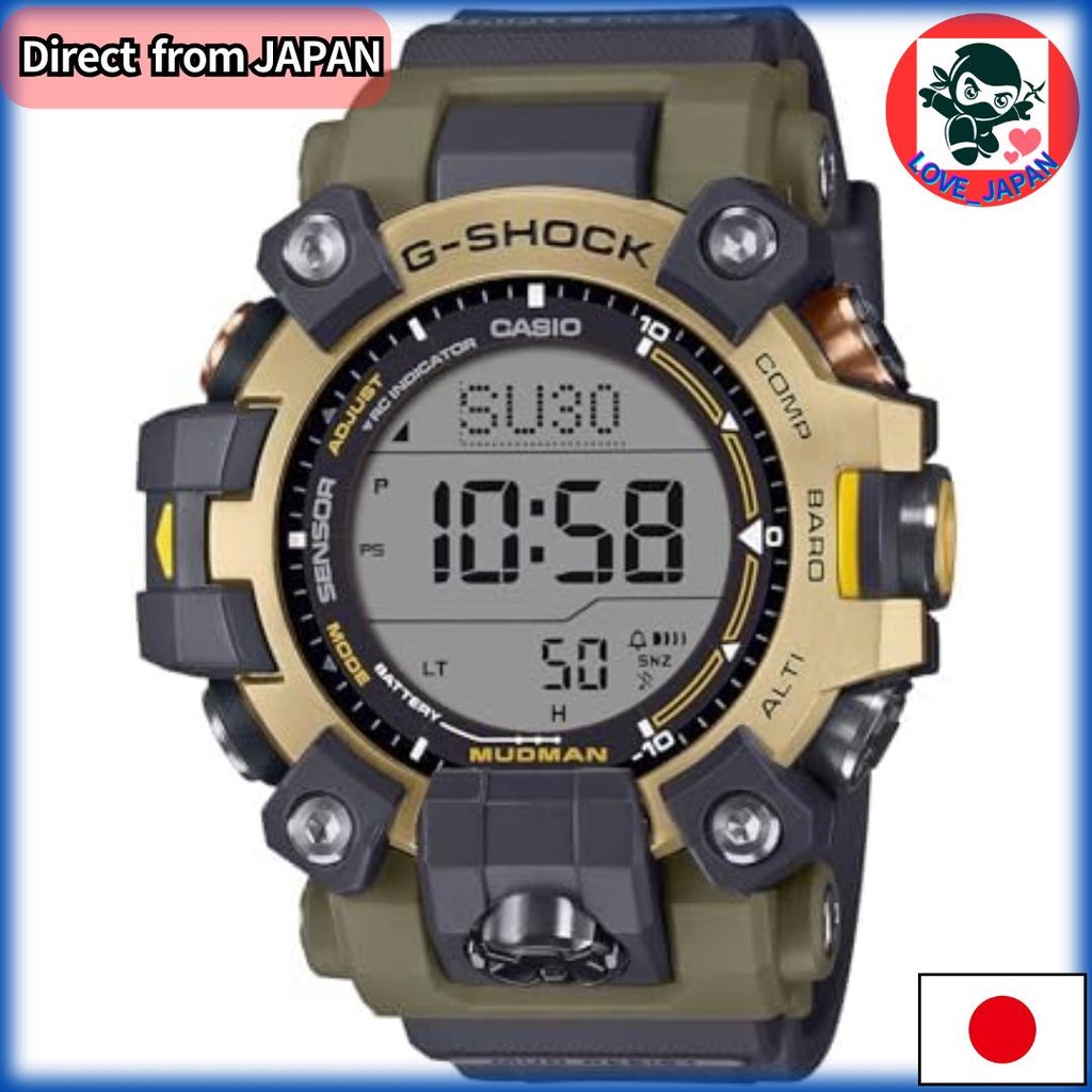 Orologio Casio G-Shock MUDMAN Radio Solar – Resistente, Antipolvere, Alimentazione Solare, Collaborazione Earthwatch