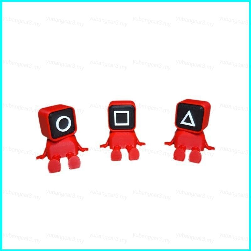 Yu3 ปลาหมึกเกม Action Figure สามเหลี่ยมสแควร์ rotundity ตุ๊กตาของเล่น ...