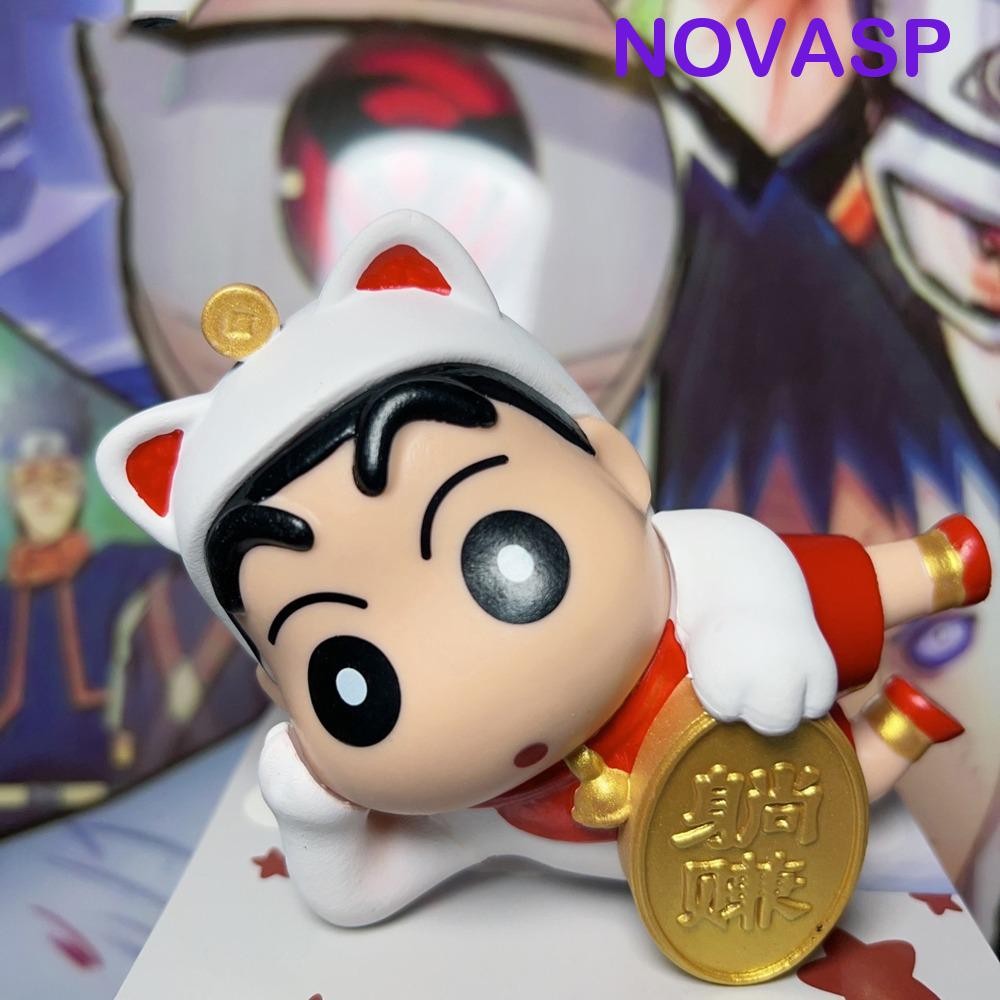 Novasp Crayon Shin-Chan รูป, Cos Lucky Cat Lying Down Shinnosuke Nohara ...