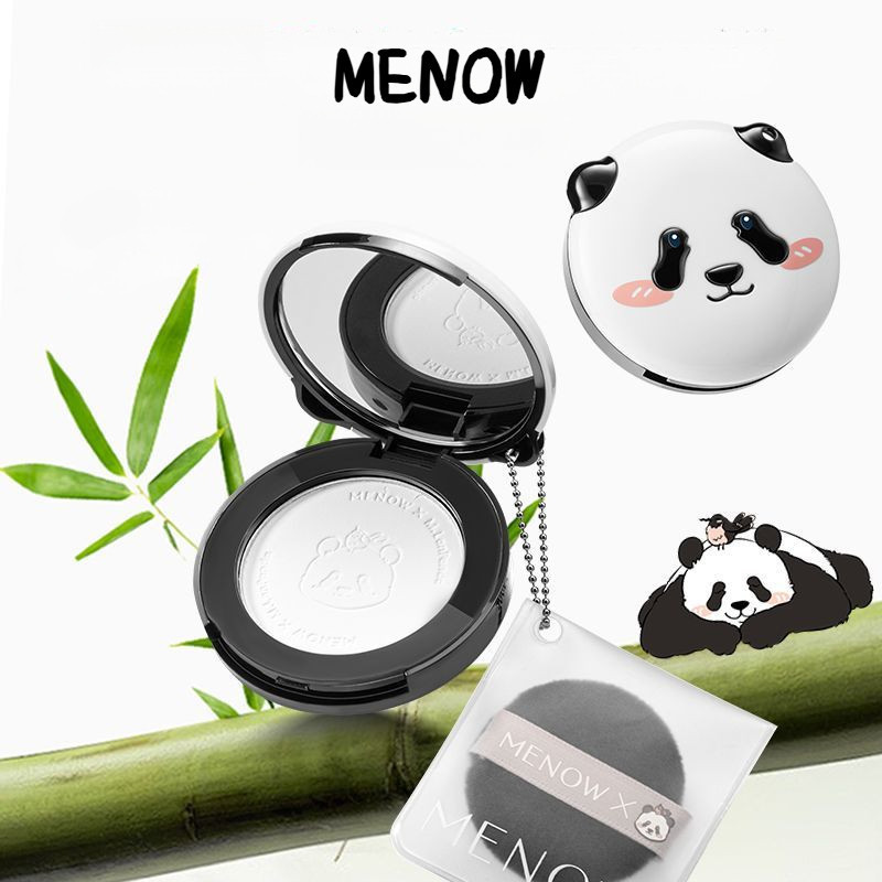MENOW Powder แป้งฝุ่น, การควบคุมน้ำมัน, น่ารัก, มินิ | Shopee Thailand