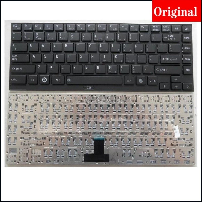แป้นพิมพ์สำหรับแล็ปท็อปสำหรับ Toshiba Portege R705 R730 R731 R830 U845 ...