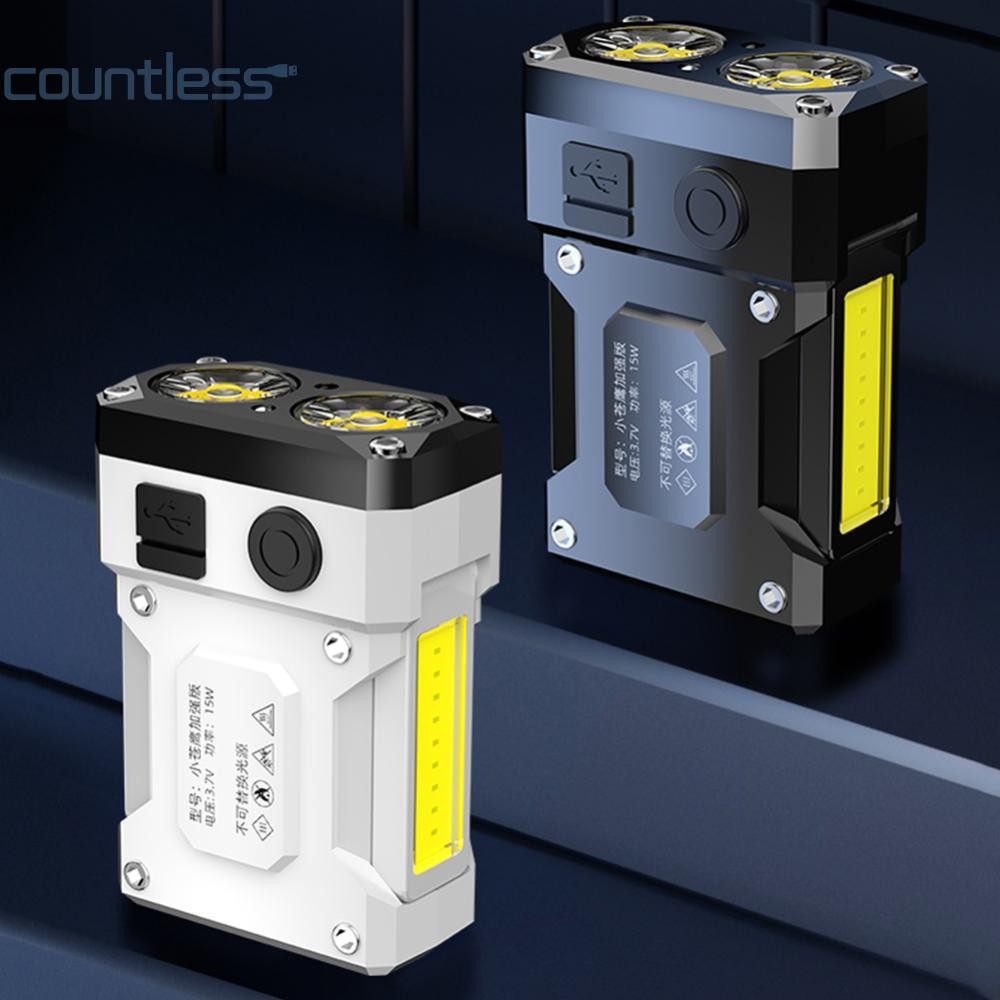 COB LED ไฟหน้าแบบเหนี่ยวนำ USB ชาร์จ มีเซ็นเซอร์.motion สำหรับ camping ...