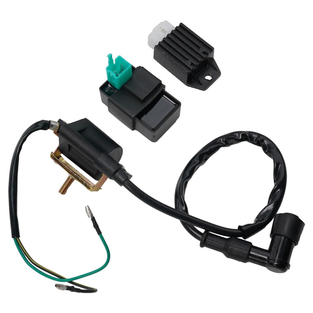 ⭐ การลดราคาครั้งใหญ่⭐3 ชิ้นคอยล์จุดระเบิด CDI กล่อง Rectifier Regulator ...