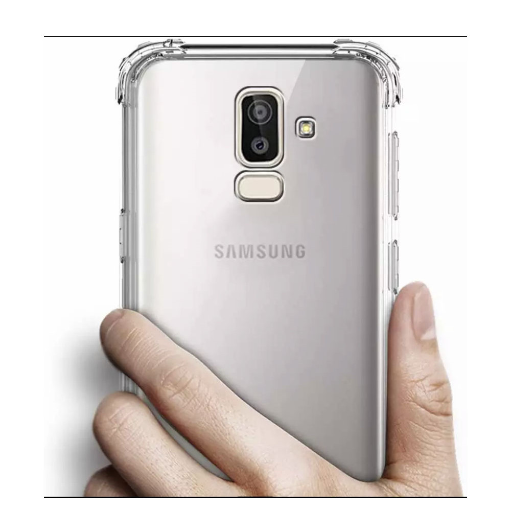 Samsung Galaxy A6+ A6 Plus J8 2018 SM-A605 คริสตัล 4 มุมยางกันกระแทก ...