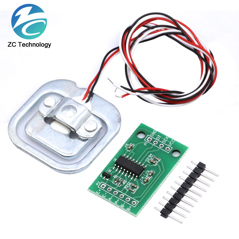 4pcs Human Scale Load Cell Weight Sensors + HX711 AD โมดูลน้ําหนัก ...